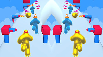 MAX LEVELS in Blob Runner 3d - Android IOS Gameplay - Levels (135-136).