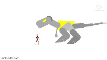 My Grimlock oc from stick nodes