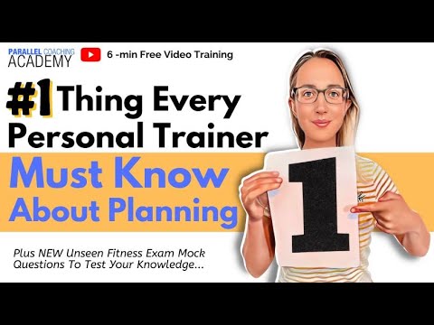 One Thing Every Personal Trainer Must Know About Planning