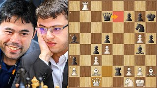 Don't Try To Outcalculate This Man! || Hikaru vs Nijat Abasov || Round 10 || FIDE Candidates (2024)