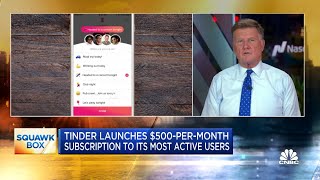 Tinder launches $500-per-month subscription to its most active users