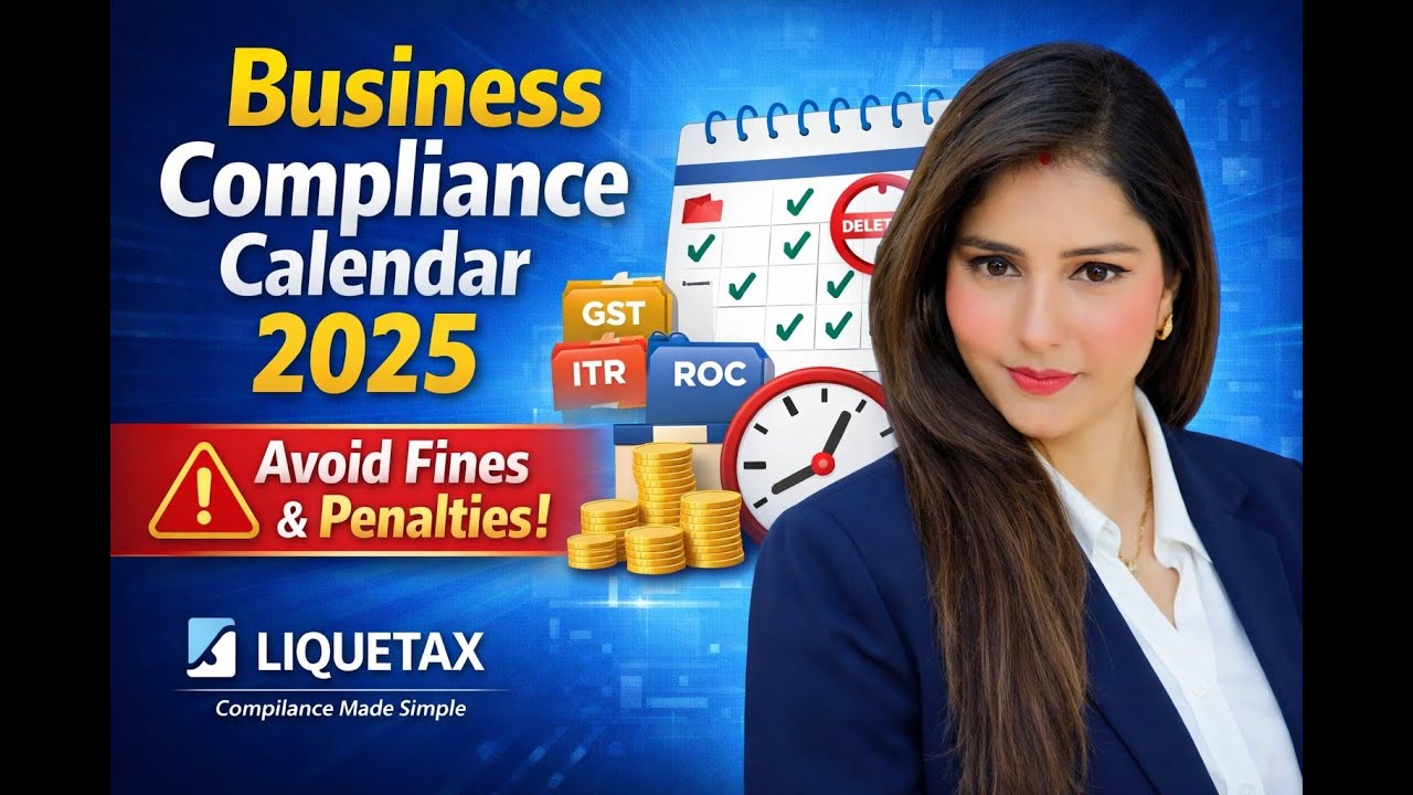 Business Compliance Calendar 2025 Avoid Fines & Penalties  Liquetax