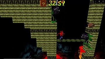 [ UPDATED ] Crash Bandicoot : Back in Time - Magma Ruins [ V2 ] (Crash Creator - custom level)