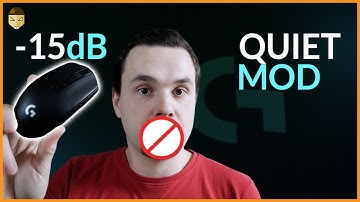 Logitech G305 Quiet MODification