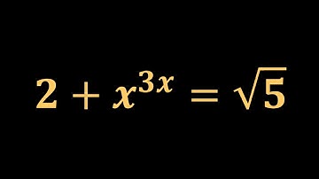 An Interesting Exponential Equation | Olympiad Prep | Algebra