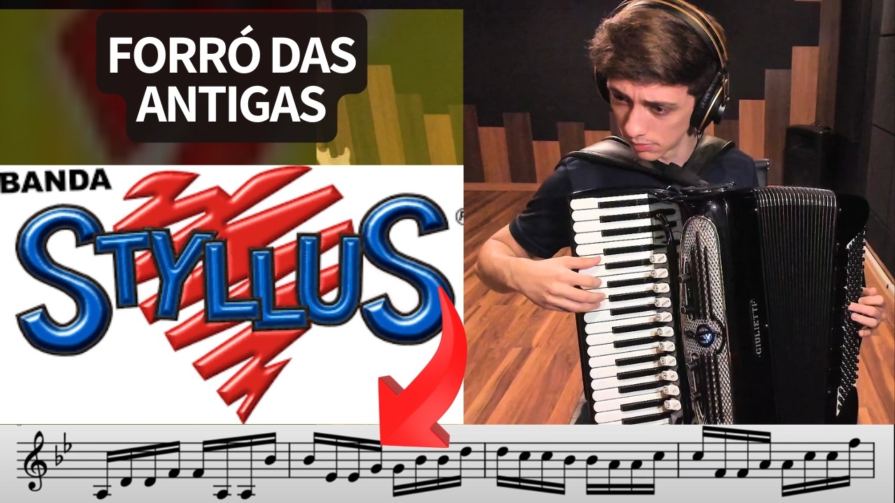 Tirando de Ouvido STYLLÃO da Banda Styllus | Forró das Antigas - Banda Styllus Acordeon