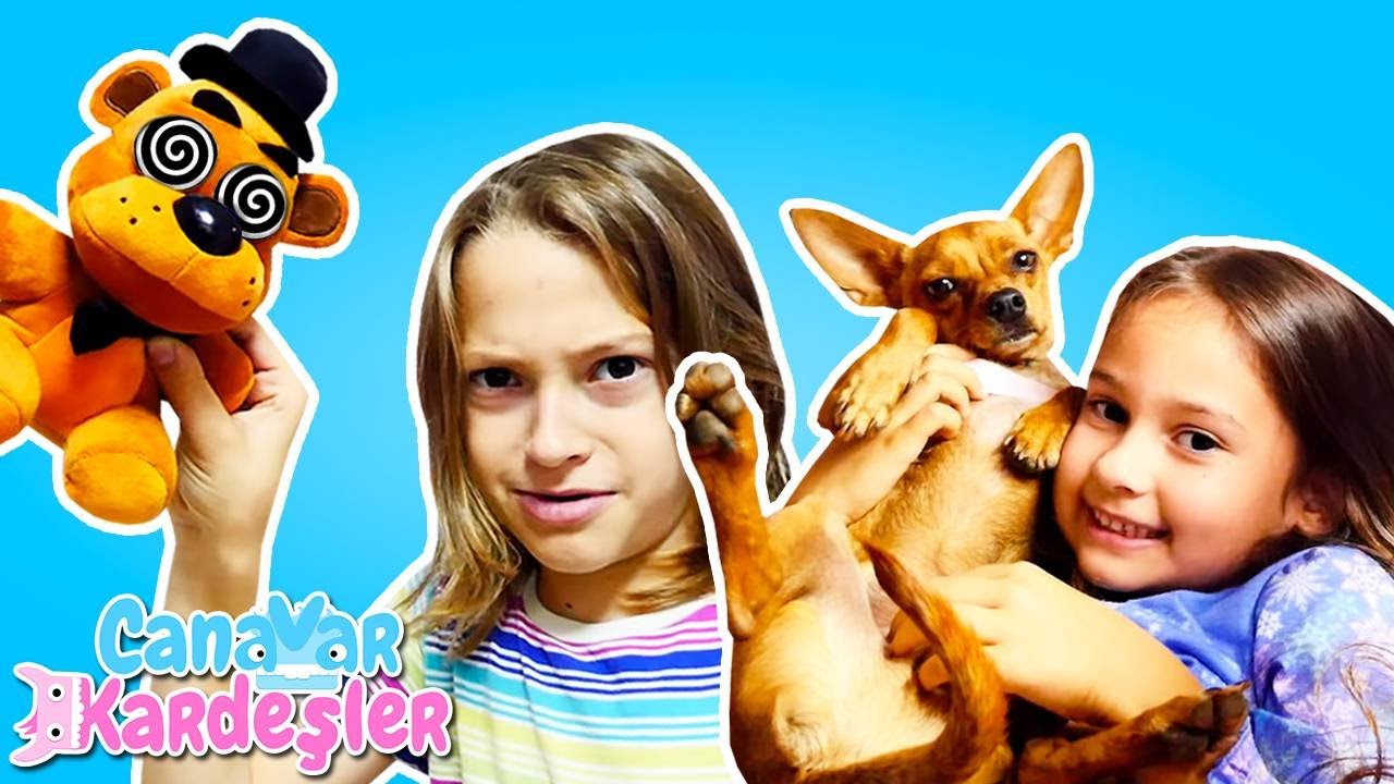 Komik çocuk videoları! CANAVAR KARDEŞLER - Selin garip sesler duyup uyuyamıyor!