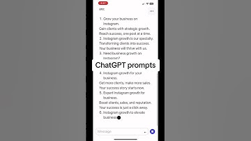 Boost your social media growth with chat gpt prompts #chatgpt #ai
