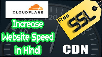 How To Connect WordPress Website With Cloudflare CDN | Free SSL Certificate | Hindi | (2022)