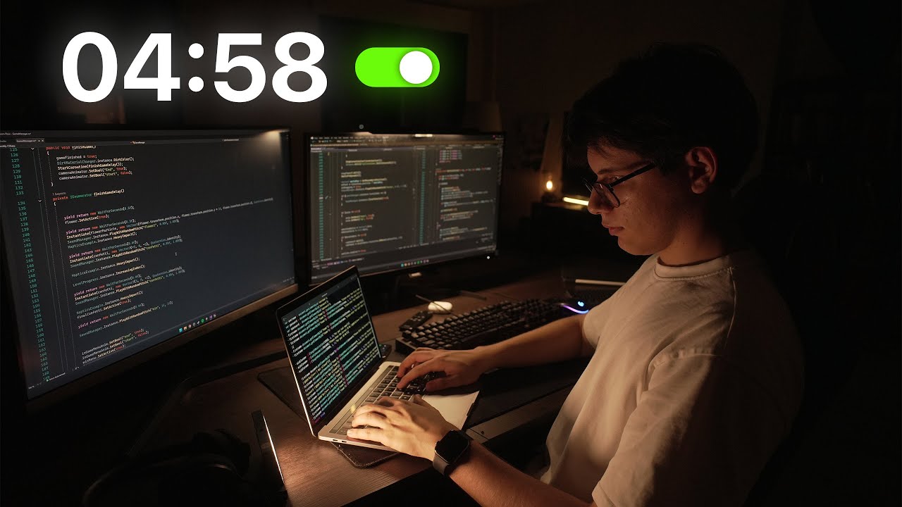 Sabaha Kadar PROGRAMLAMA Yapmak ! - Gece Rutinim
