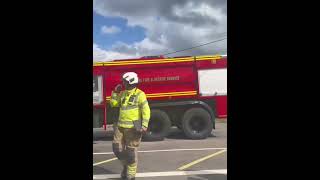 Major incident declared as three fire services send resources to massive fire