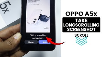 How to Take Long Screenshot in Oppo A5x - Capture Scrolling Screenshot