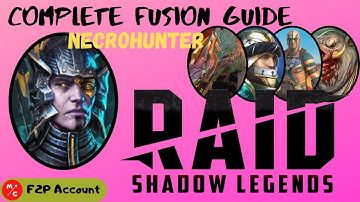 [F2P] Necrohunter Raid Shadow Legends | Fusing the Epic Champion Necrohunter