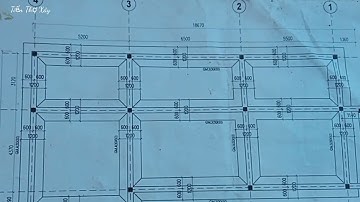 Đọc bản vẽ 🟢 Móng băng phần thép và kết cấu