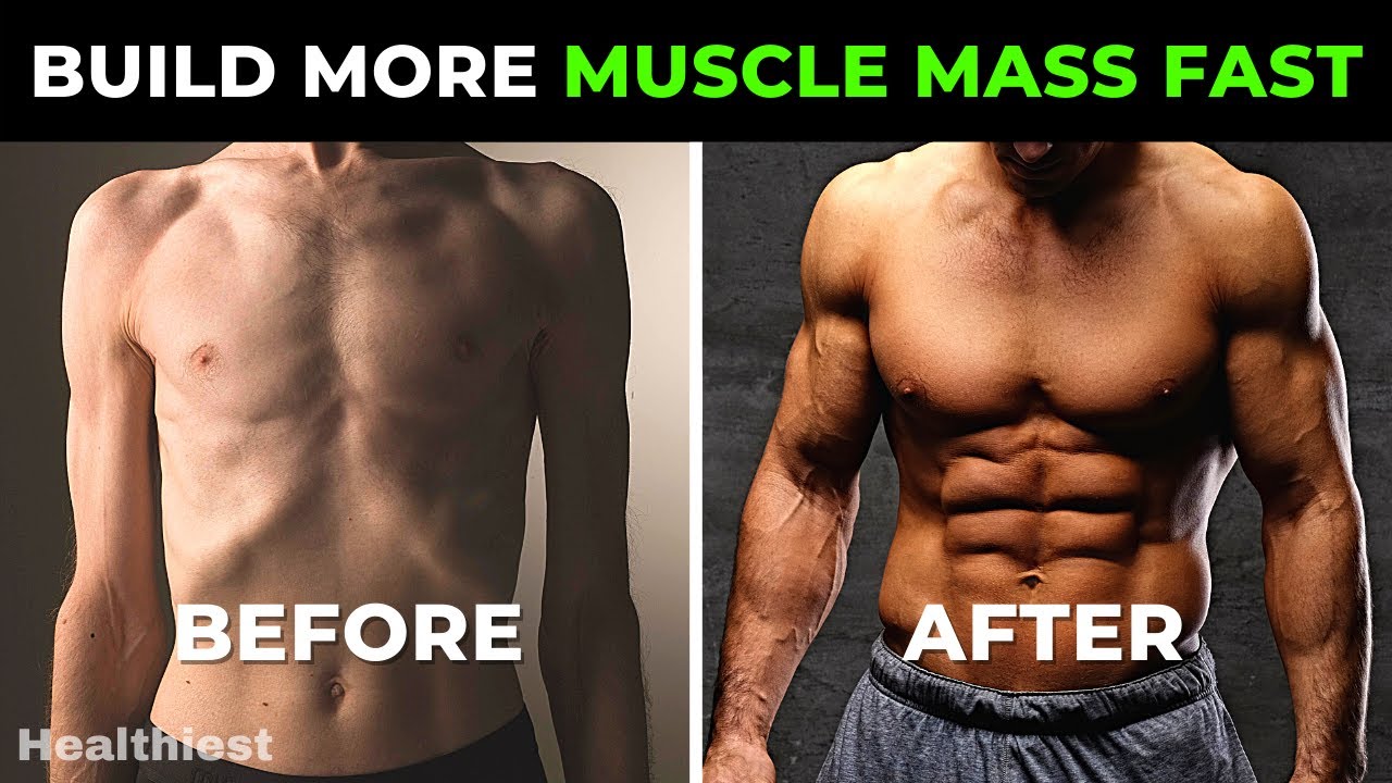 How To Build More Muscle Mass Fast (AT HOME WITHOUT EQUIPMENT)