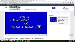 407 learn360 Algebra resources screenshot 4