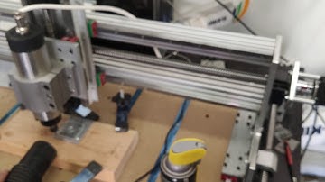 Sphinx upgraded cnc - slotting aluminum