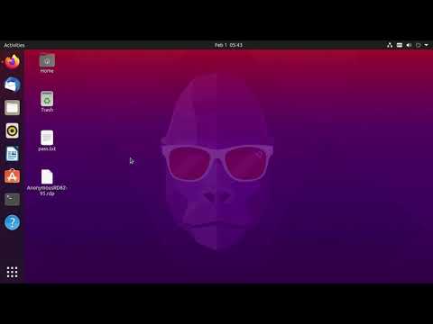 Как подключить анонимный VPN и удаленный рабочий стол rdp внутри vpn на ОС Linux openvpn и remmina
