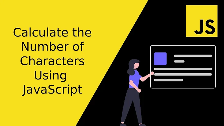 Calculate the Number of Characters Using JavaScript