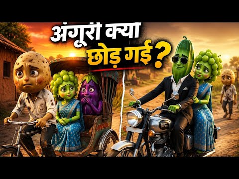 🛺 रिक्शा चलाने वाले आलू की जिंदगी में आया तूफान | अंगूरी क्यों छोड़ गई?