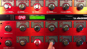 TC G-System - My Personal G-System Settings