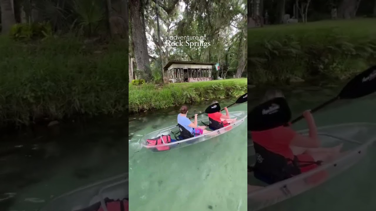 We can’t get enough of this kayak adventure in Central Florida 🛶🤌