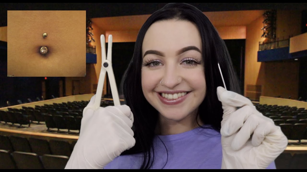 [ASMR] Piercing You In School Auditorium RP