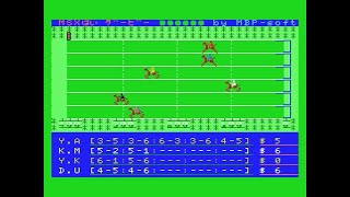 [MSX][BASIC]MSX杯ダービー/MSXマガジン1987年9月号掲載プログラム