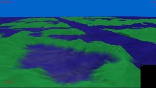 Terrain and water rendering with tessellation in OpenGL, inceasing the size of the scene