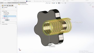 Constructing a Dumbbell in Solidworks