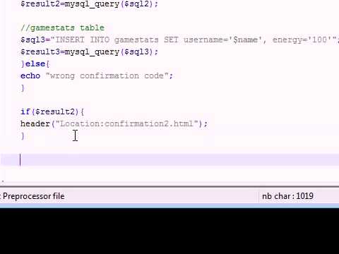 PHP Tutorial   35   Deleting Data from Temp Tables for PHP Game