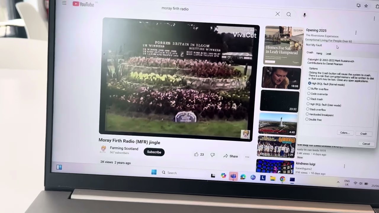 Moray Firth Radio (MFR) full jingle has BSOD