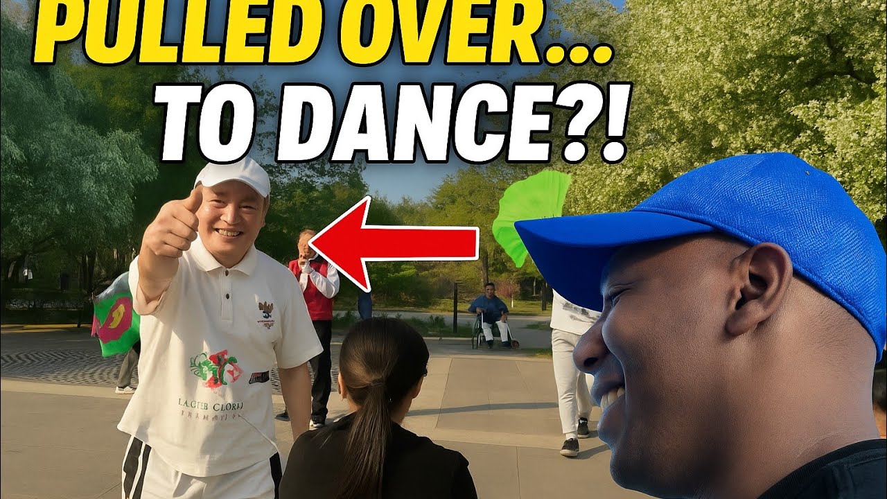 black-guy-pulled-over-by-chinese-man-to-dance-wholesome-street