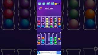 Ball Sort Level 296   Puzzle Color Sort Tatem Games Inc. All levels, #ballsortpuzzle