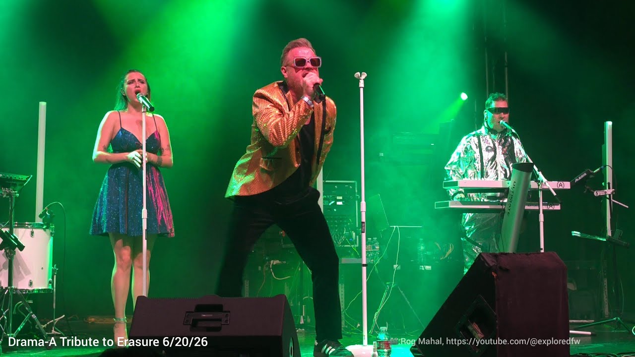Drama-A Tribute to Erasure in Dallas, TX 6/20/26 - YouTube
