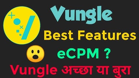 Vungle Ads | Vungle Ads Earning | Vungle Self Click | Vungle Ads ecpm  Vungle Ads Payout $10 Per Day