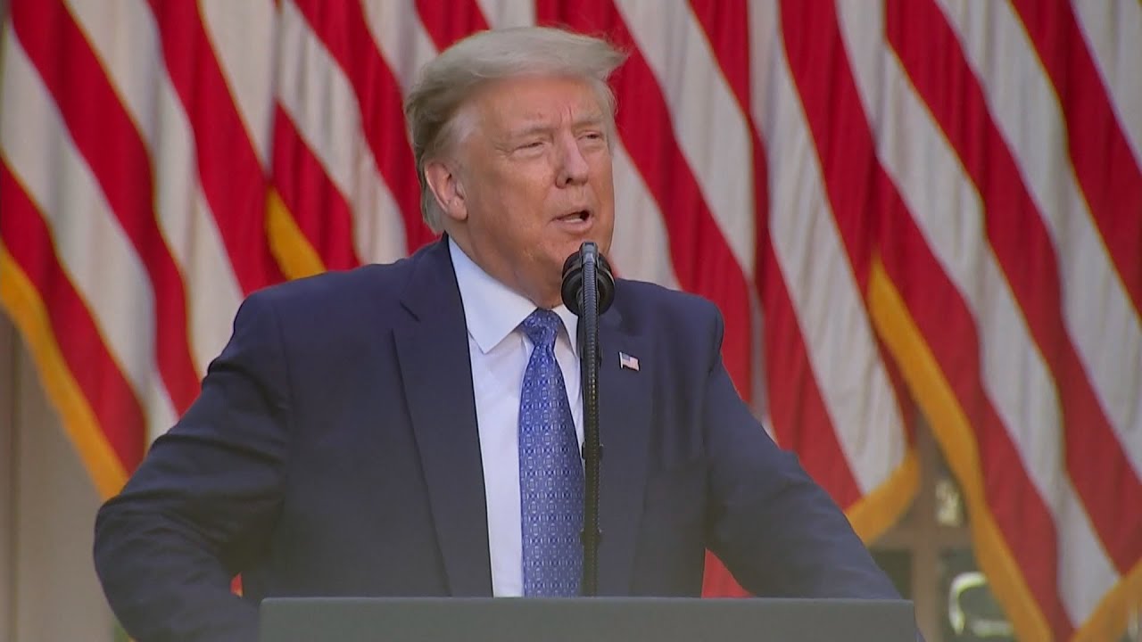 Trump threatens military action on demonstrators