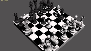 Chess animation with 3Dsmax