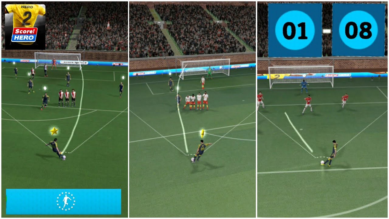 Score! Hero 2 | Set-Pience Challenge • Level 1-8 | 3 Stars