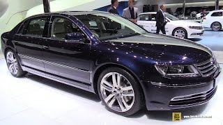 2015 Volkswagen Phaeton Exclusive Tdi V6 - Exterior And Interior Walkaround - 2015 Geneva Motor Show