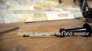 TYLER'S CX500 Build Ep3: Brass Rod Mod