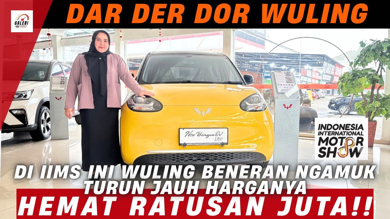 ‼️PROMO IIMS 2026 WULING BINGUO NGERI BANGET,FIX JADI MOBIL LISTRIK TERMURAH‼️DISKON NYARIS 100JT‼️
