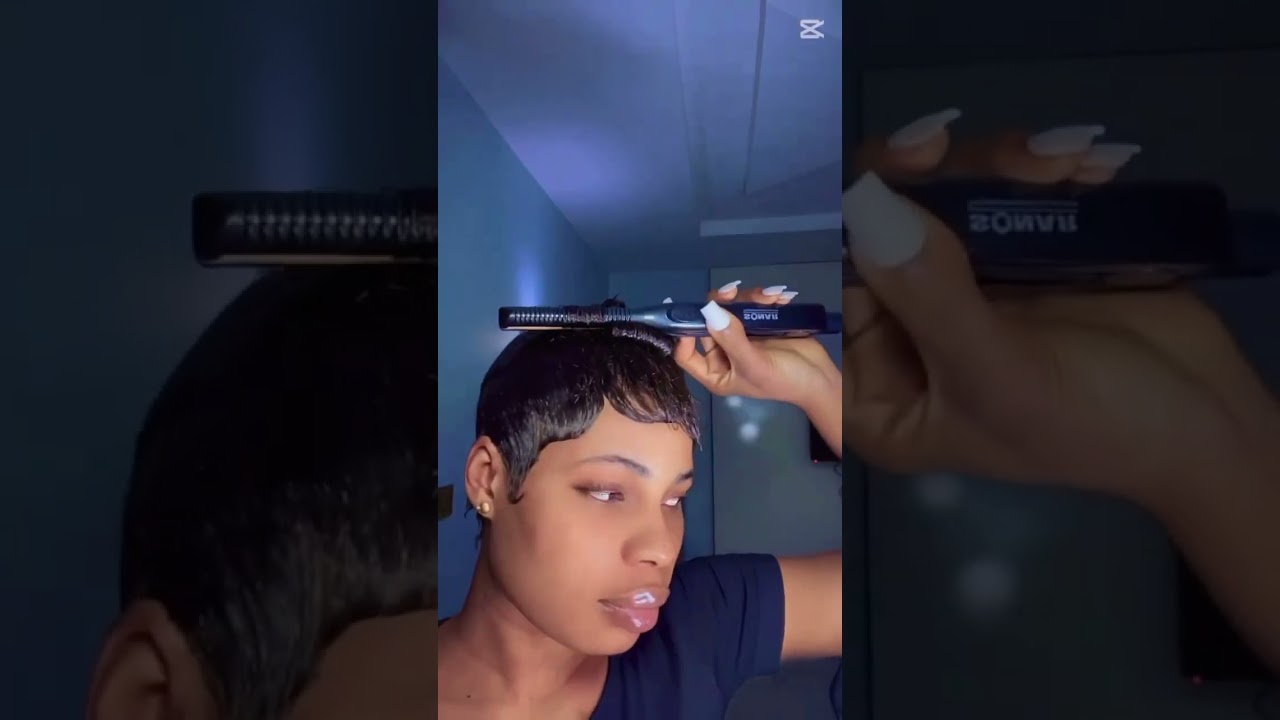 How to style your pixie cut at home.