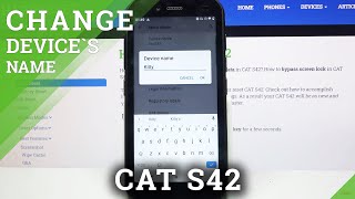 How to Rename Cat S42 - Change Smartphones Name screenshot 2