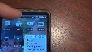 HTC replacement screen no top sensors.wmv