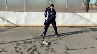 Backhand Toe Drags (L-Shape)