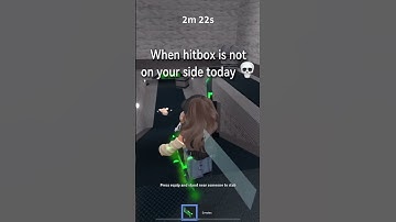 when hitbox is not on your side 😭 #shorts  #mm2  #hitbox #roblox #viral