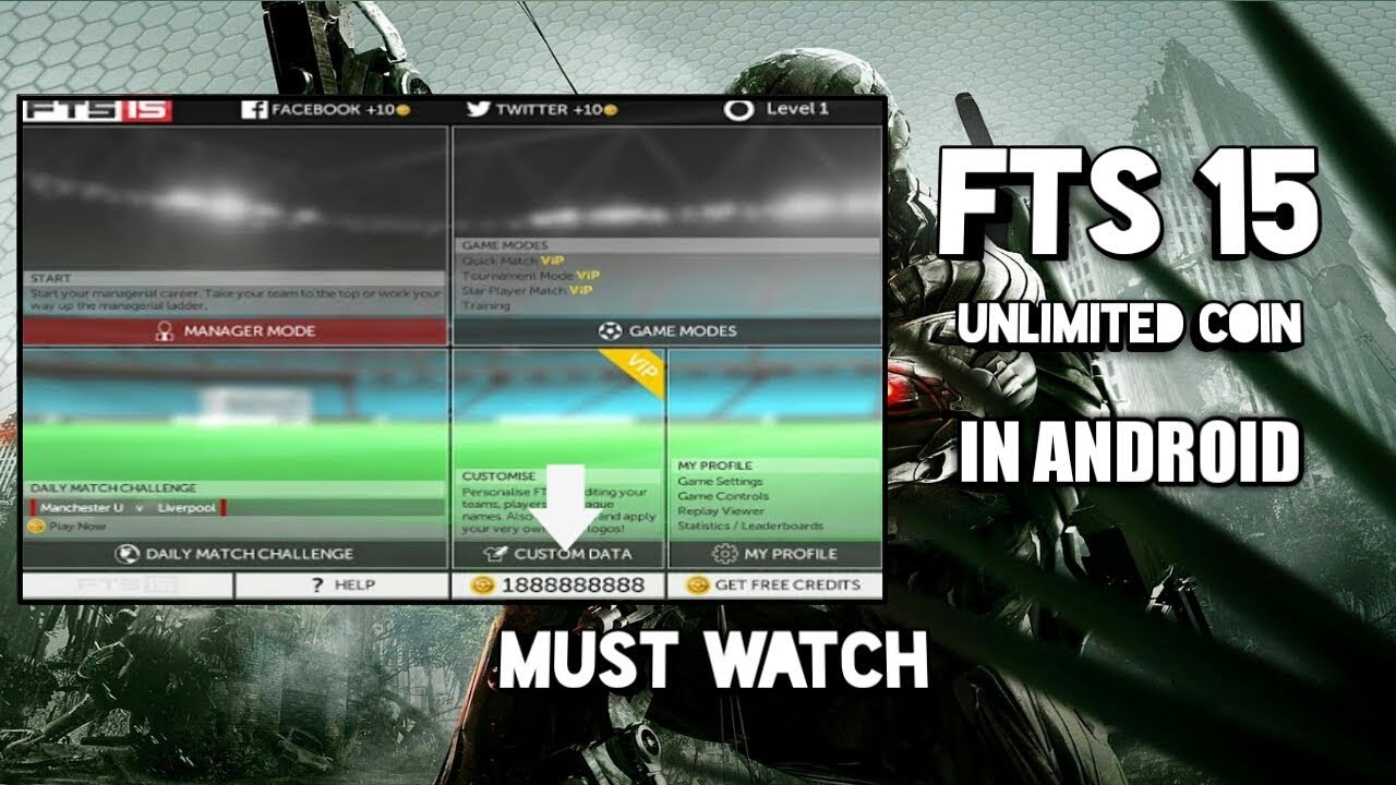 FTS 2015 Mod Apk Download in android YouTube