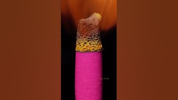 ASMR waterproof Matchstick close-up macro #shorts #satisfying #closeup #asmrsounds #macro