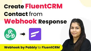 How to Create FluentCRM Contact from Webhook Response | Webhook by Pabbly to Jotform